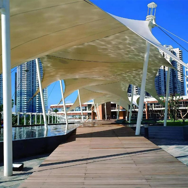 安吉县膜结构景观棚