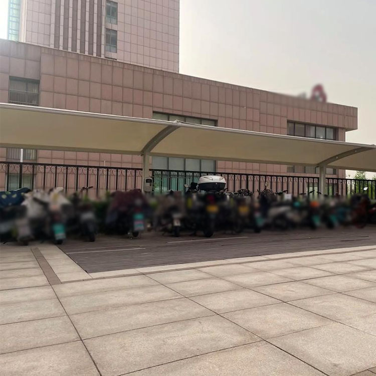 安吉县膜结构电动车棚